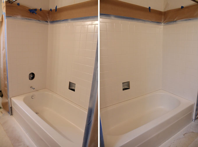 To Spray Or Not A Bathtub, Homax Bathtub Refinishing